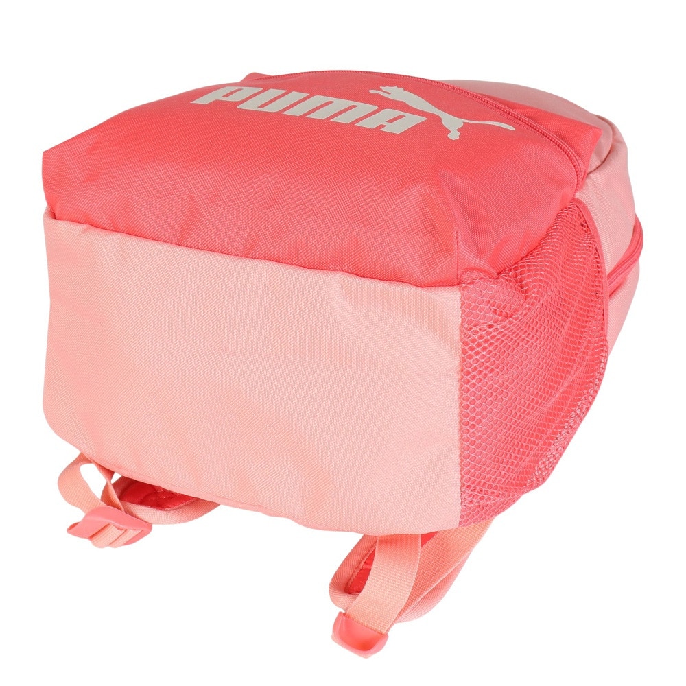 プーマ（PUMA）（キッズ）リュック PHASECB スモール バッグ ピンク 13L 09143903 子供 リュックサック ナップザック デイバッグ