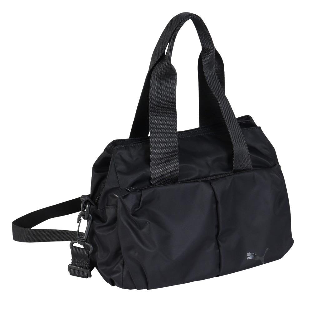 プーマ（PUMA）（メンズ、レディース）バッグ マルチ ポケット スモール ショルダーバッグ 黒 6.5L 09170401 ハンドバッグ 肩掛け 2WAY