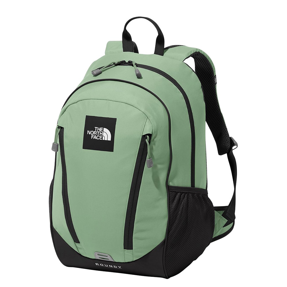 ザ・ノース・フェイス（THE NORTH FACE）（キッズ）リュック デイパック ラウンディ 緑 22L NMJ72358 MIキッズ リュックサック バックパック