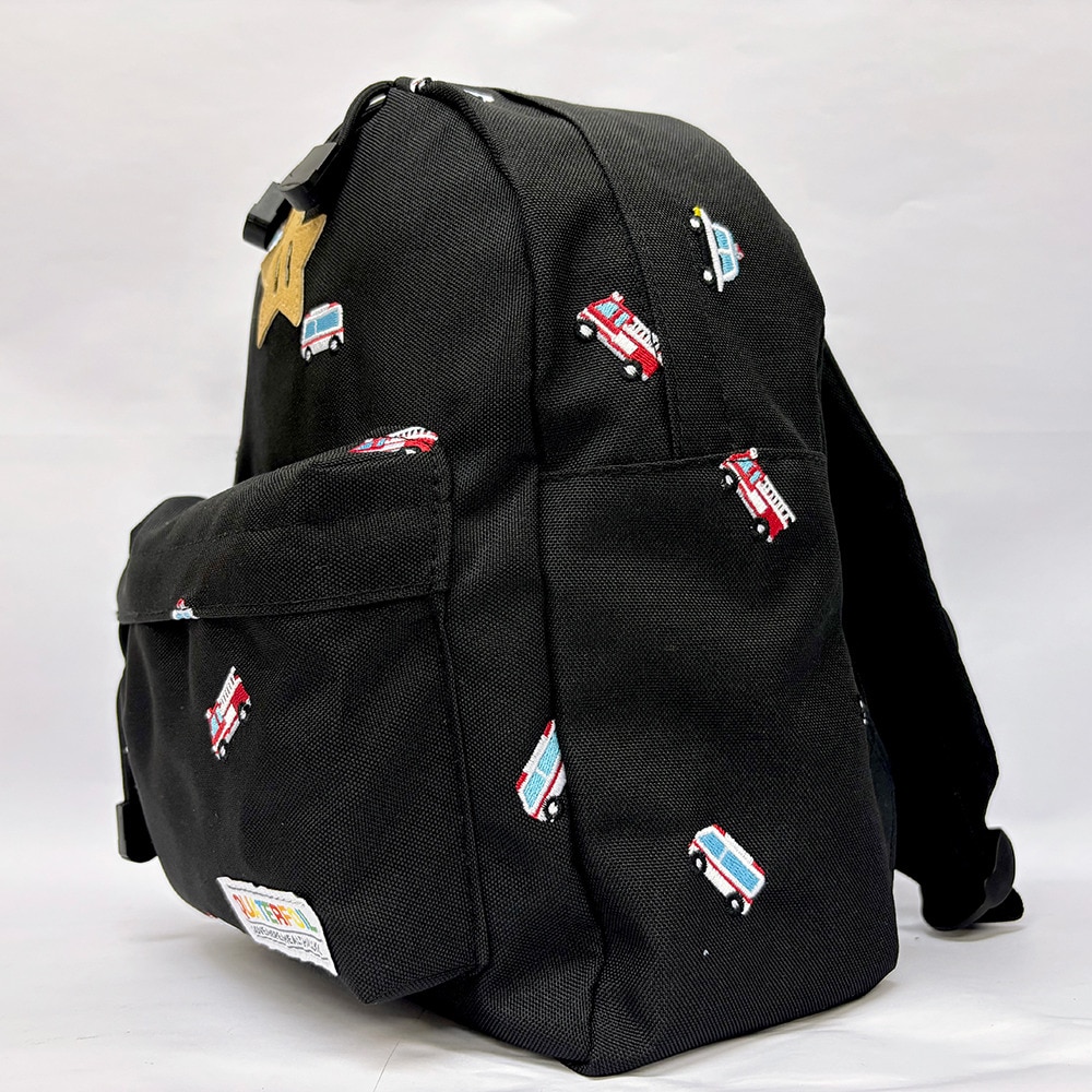 QUATERFOIL（QUATERFOIL）（キッズ）リュック ボーイズ バックパック 黒 Sサイズ QF25B001 BLK リュックサック デイバッグ 子供 幼稚園 小学生