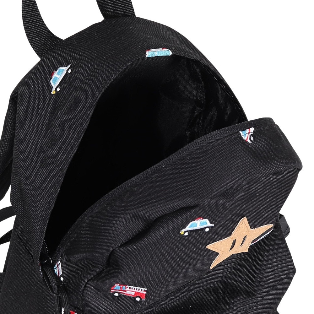 QUATERFOIL（QUATERFOIL）（キッズ）リュック ボーイズ バックパック 黒 Sサイズ QF25B001 BLK リュックサック デイバッグ 子供 幼稚園 小学生