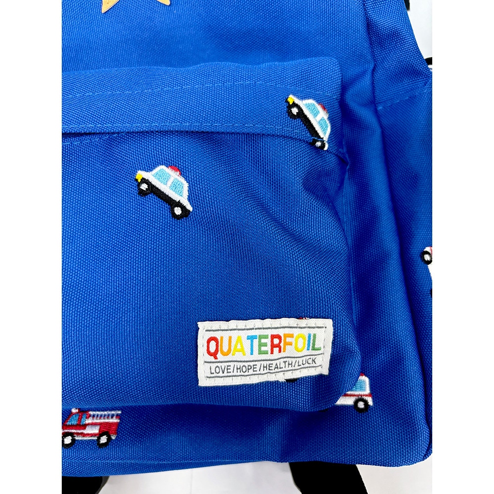 QUATERFOIL（QUATERFOIL）（キッズ）リュック ボーイズ バックパック 青 Sサイズ QF25B001 BLU リュックサック デイバッグ 子供 幼稚園 小学生