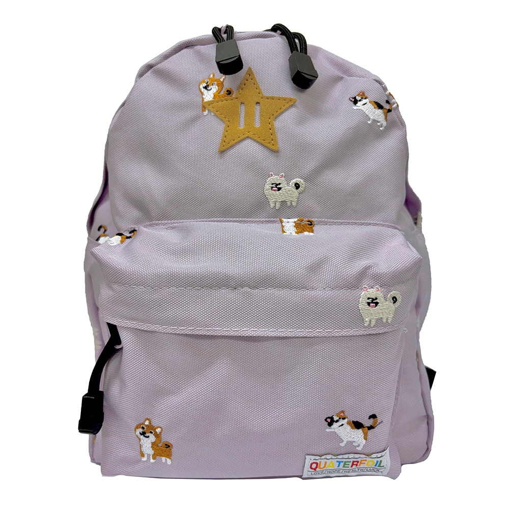 QUATERFOIL（QUATERFOIL）（キッズ）リュック ガールズ バックパック 紫 Sサイズ QF25B003 PUL リュックサック デイバッグ 子供 幼稚園 小学生