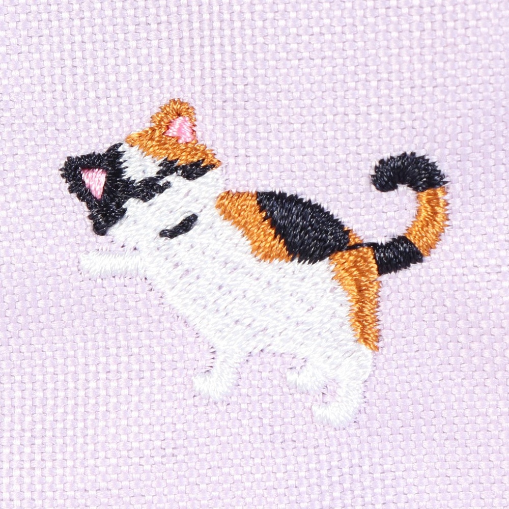 QUATERFOIL（QUATERFOIL）（キッズ）バックパック ガールズ QF25B004 PUL 紫 アニマル柄 犬 猫 動物 リュックサック カジュアル お出かけ レジャー アウトドア