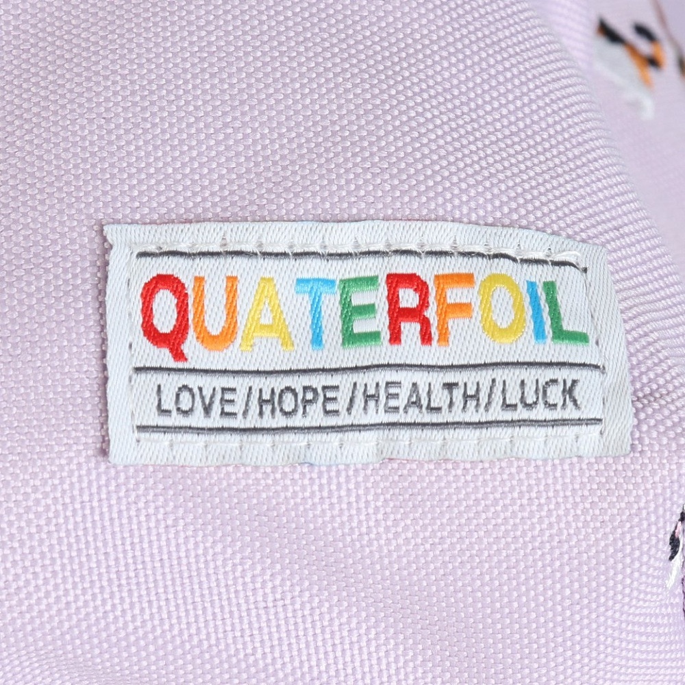 QUATERFOIL（QUATERFOIL）（キッズ）バックパック ガールズ QF25B004 PUL 紫 アニマル柄 犬 猫 動物 リュックサック カジュアル お出かけ レジャー アウトドア