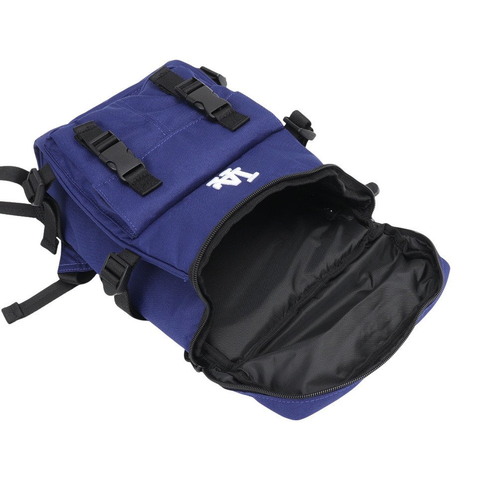 エムエルビー（MLB）（キッズ）リュック MLB キッズリュック 青 LA-MBBKM160 ドジャース B5サイズ収納可 背あてパッド シンプル おしゃれ カジュアル