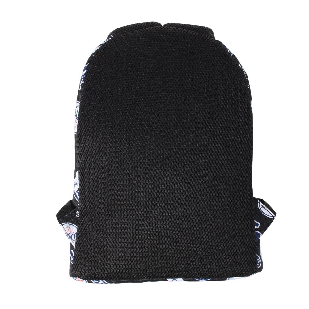 エムエルビー（MLB）（キッズ）リュック イーカム 総柄キッズリュック ロサンゼルス・ドジャース 黒 LA-MBBKM22/BLACK リュックサック バックパック 子供