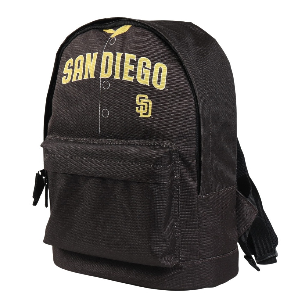 エムエルビー（MLB）（キッズ）リュック キッズリュック サンディエゴ・パドレス ユニフォーム柄 ブラウン SD-MBBKM181/BROWN リュックサック 子供