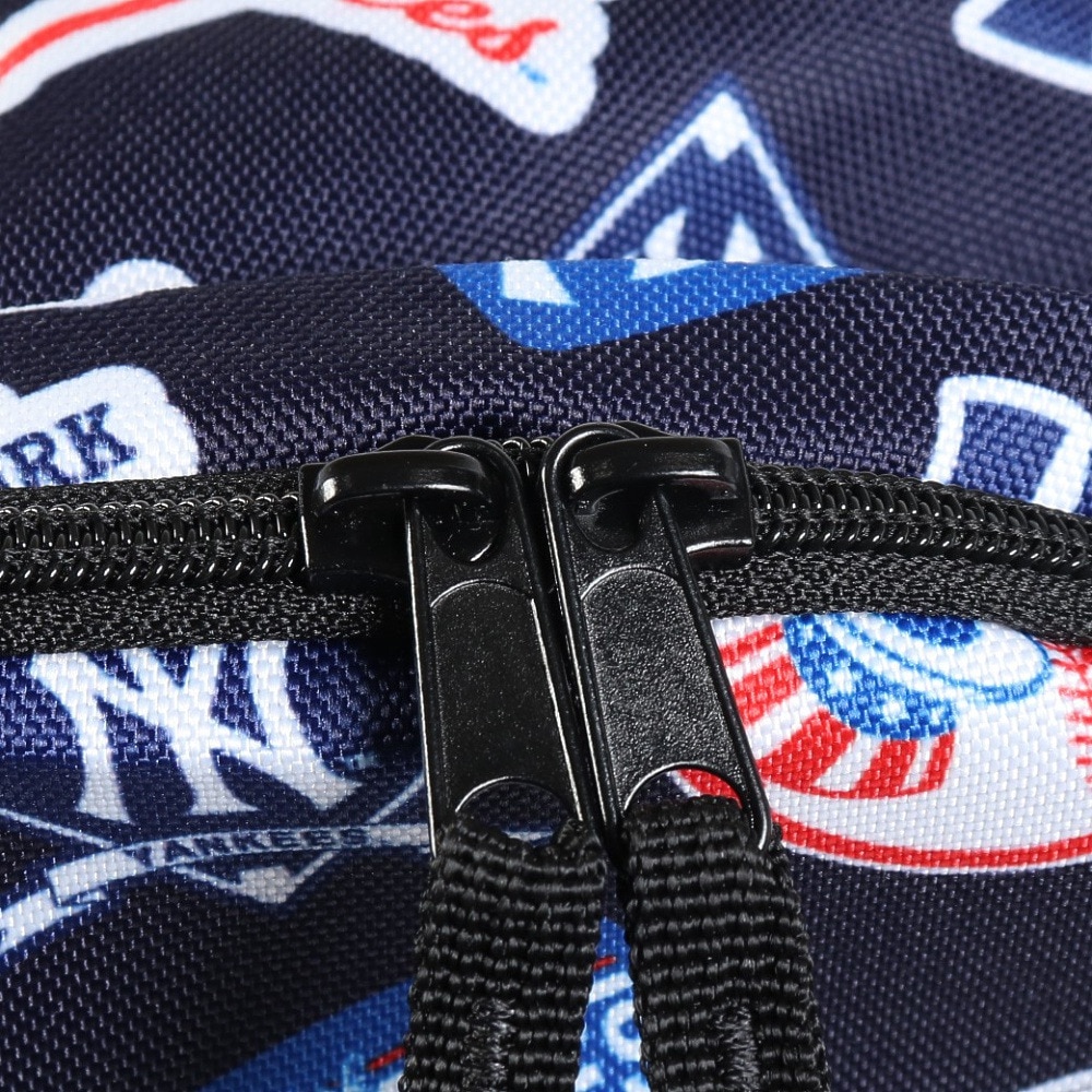エムエルビー（MLB）（キッズ）リュック イーカム 総柄キッズリュック 紺 YK-MBBKM22/NAVY B5サイズ収納可 シンプル おしゃれ カジュアル