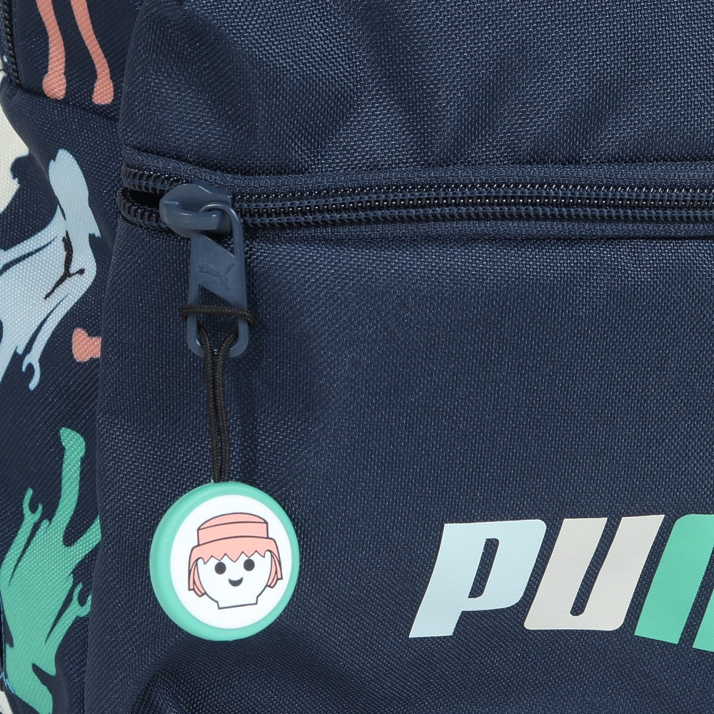 プーマ（PUMA）（キッズ）PLAYMOBIL バックパック EC09066401 ネイビー