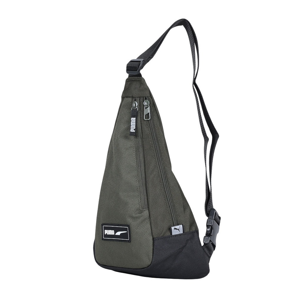 プーマ（PUMA）（メンズ、レディース）DECKSLING バッグ EC09070503 軽量 カーキ