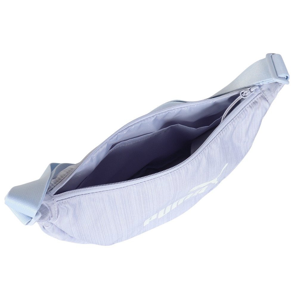 プーマ（PUMA）（メンズ、レディース）ショルダーバッグ BASE ハーフ ムーン バッグ ラベンダー 3L 09134702 ハンドバッグ ミニバッグ
