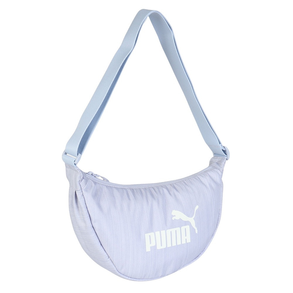 プーマ（PUMA）（メンズ、レディース）ショルダーバッグ BASE ハーフ ムーン バッグ ラベンダー 3L 09134702 ハンドバッグ ミニバッグ