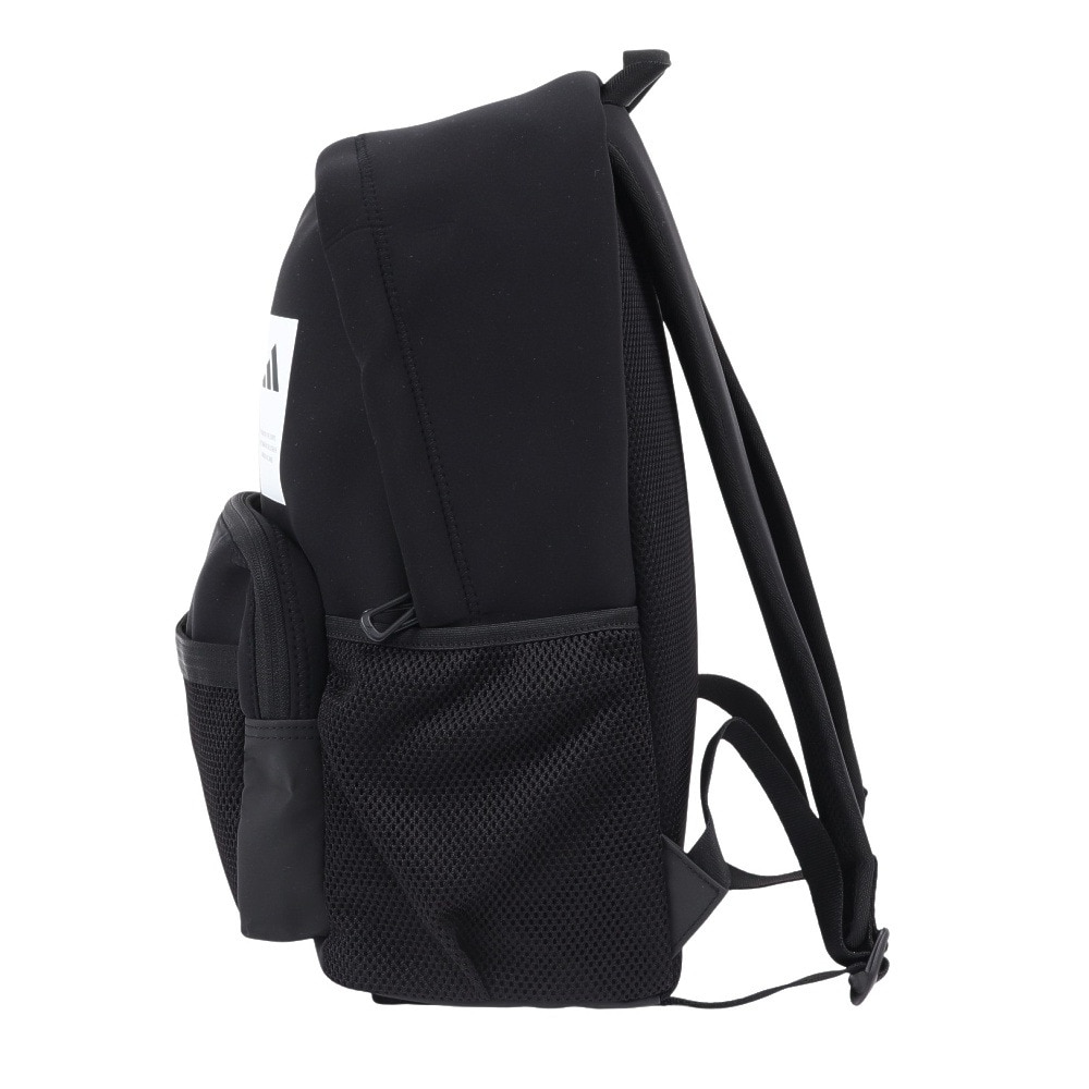 アディダス（adidas）（メンズ、レディース、キッズ）シーズナルバックパック MH  黒 24.8L KUL18-JF0741 デイバック リュックサック カジュアル お出かけ