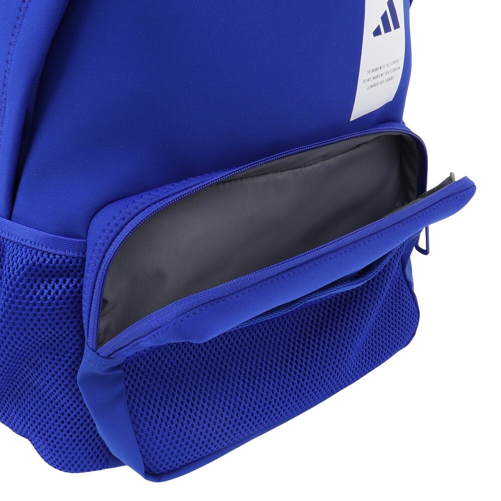 アディダス（adidas）（メンズ、レディース、キッズ）シーズナルバックパック MH  ブルー 24.8L KUL18-JF0743 デイバック リュックサック カジュアル お出かけ