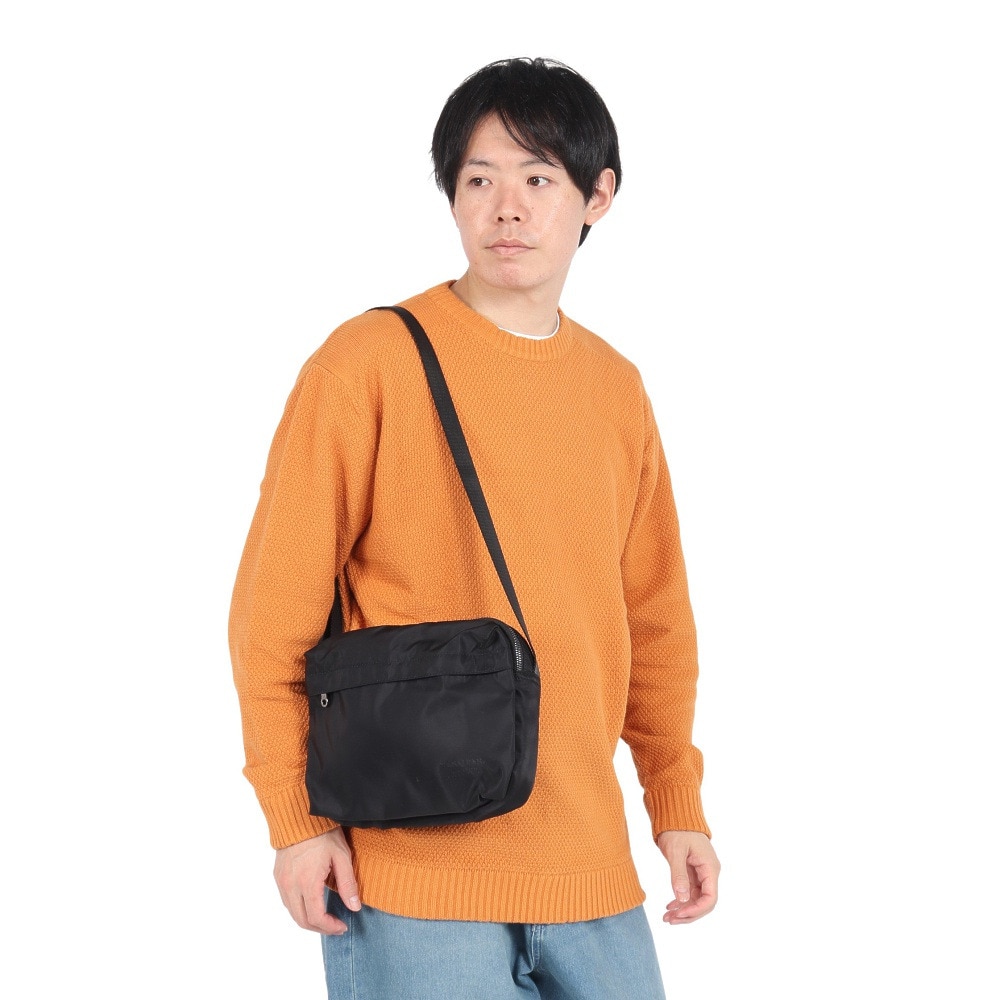 ヤックパック（YAK PAK）（メンズ、レディース）スクエア ショルダーバッグ 黒 YAK24S010006 BLK