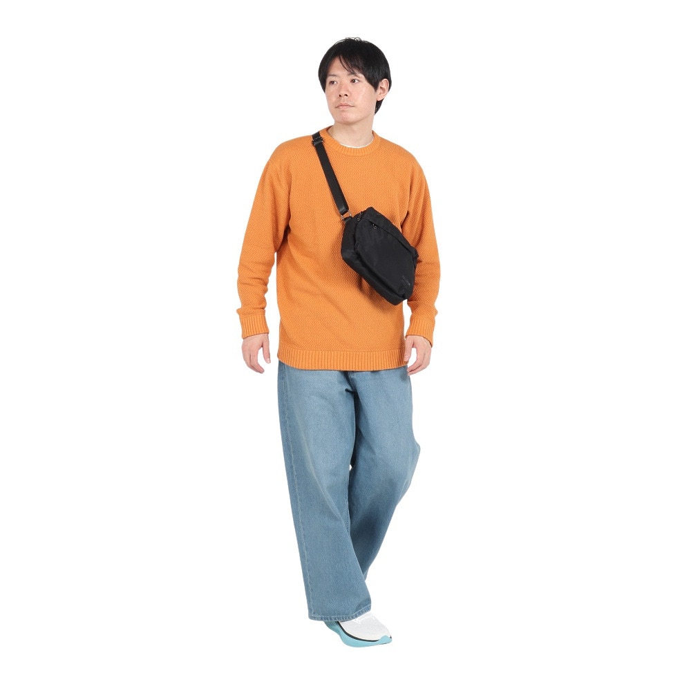 ヤックパック（YAK PAK）（メンズ、レディース）スクエア ショルダーバッグ 黒 YAK24S010006 BLK