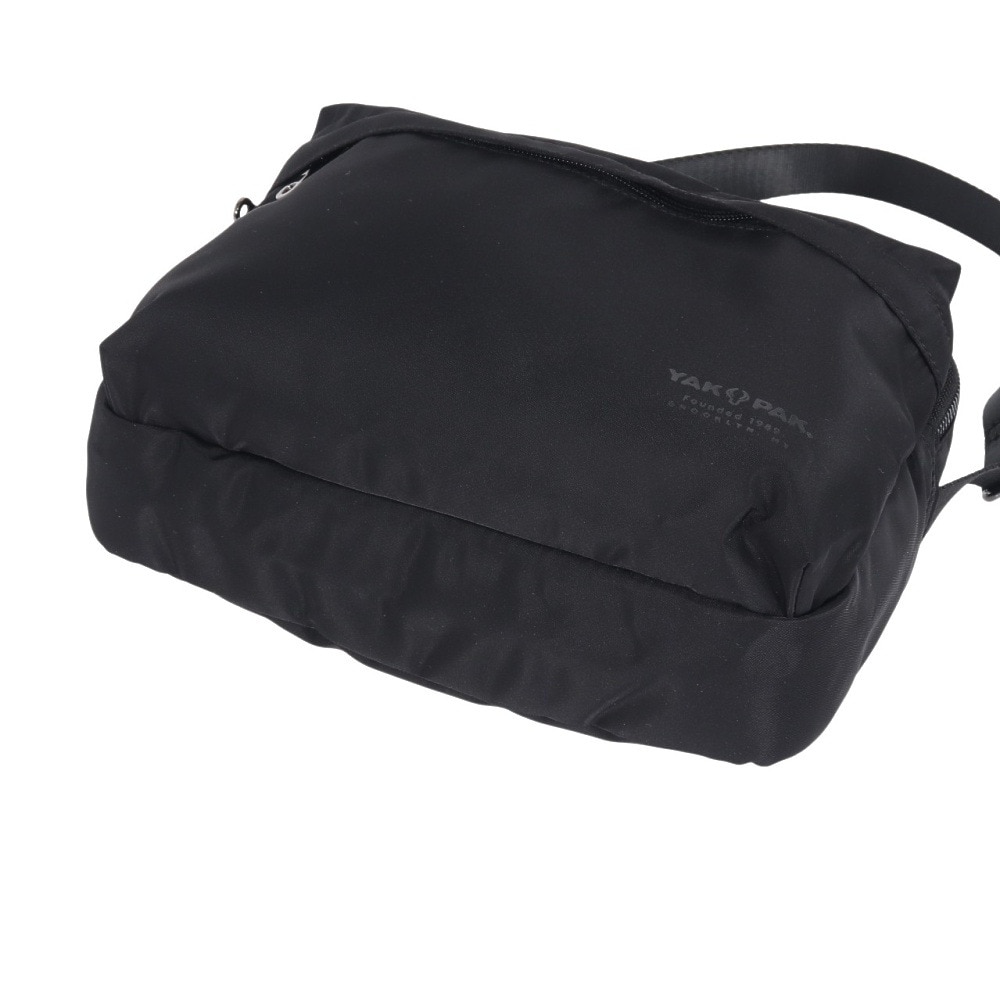 ヤックパック（YAK PAK）（メンズ、レディース）スクエア ショルダーバッグ 黒 YAK24S010006 BLK