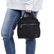 (メンズ、レディース)スモール ボストンバッグ 黒 YAK24S010008 BLK