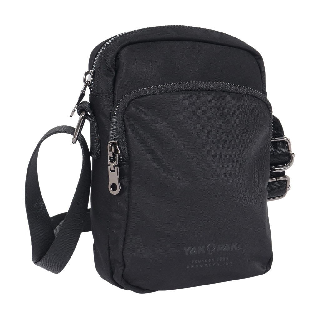 ヤックパック（YAK PAK）（メンズ、レディース）バッグ スモール ショルダーバッグ 黒 YAK24S010010 BLK ミニショルダー ポシェット 肩掛け 斜め掛け