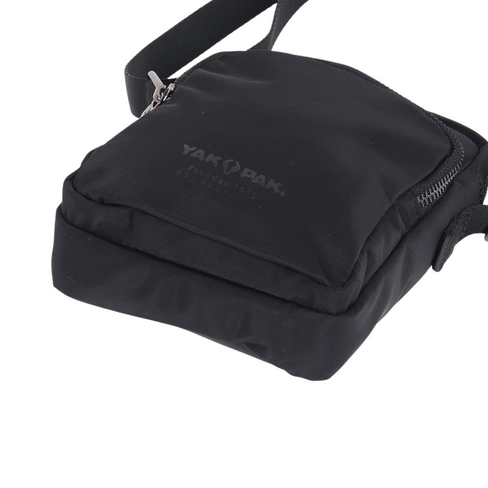 ヤックパック（YAK PAK）（メンズ、レディース）バッグ スモール ショルダーバッグ 黒 YAK24S010010 BLK ミニショルダー ポシェット 肩掛け 斜め掛け
