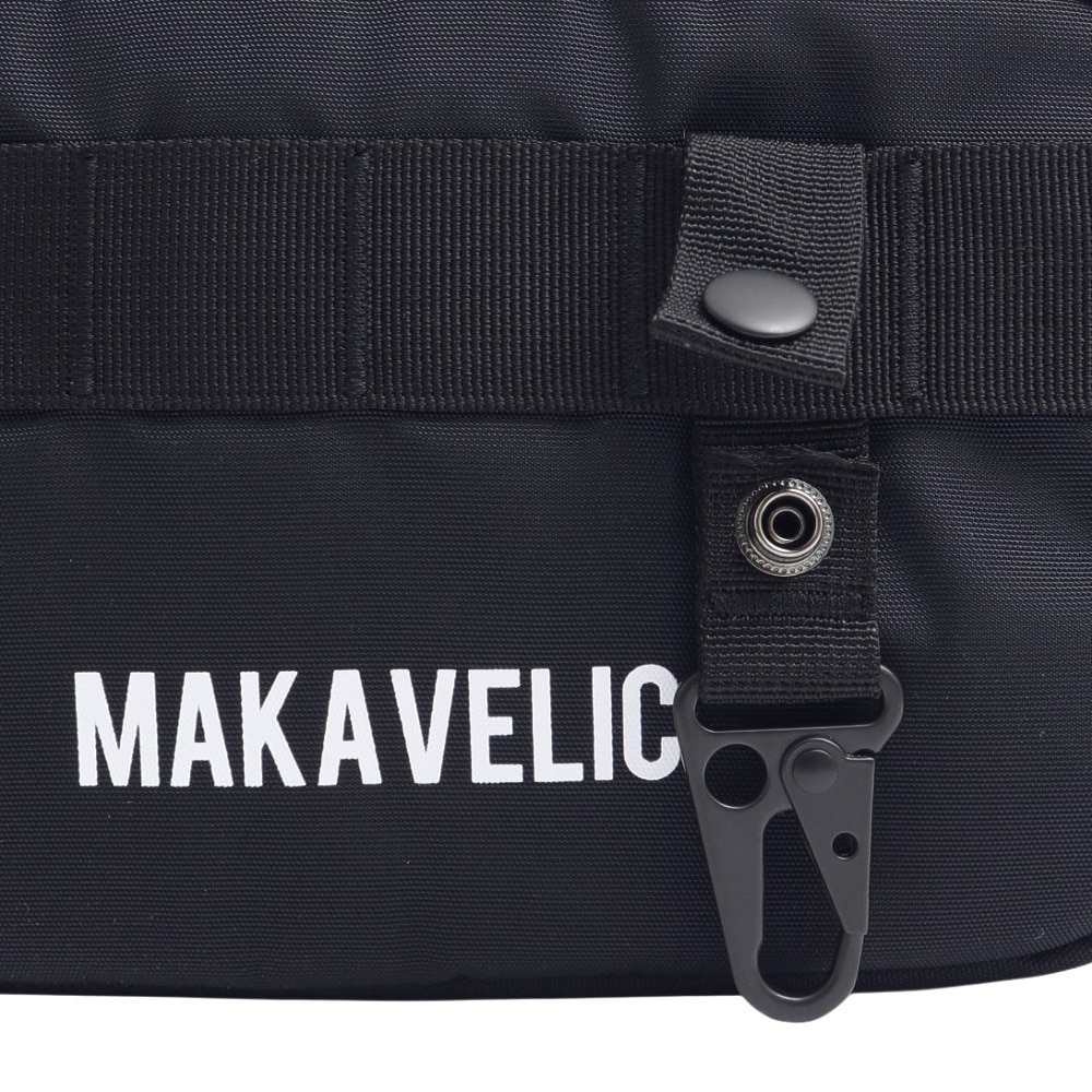 マキャベリック（MAKAVELIC）（メンズ、レディース）ボディバッグ COMMAND ウエストバッグ ネイビー 312410304NAVY