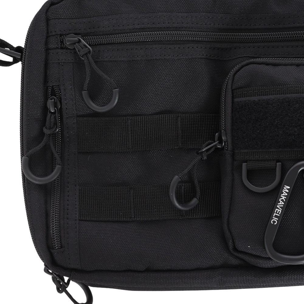 マキャベリック（MAKAVELIC）（メンズ、レディース）TACTICAL ショルダーバッグ 312410501BLK 6L 黒