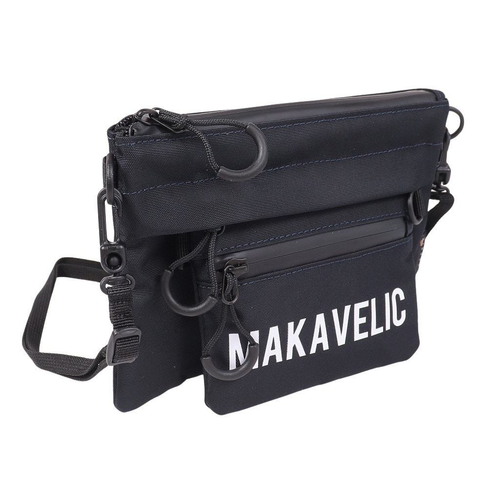 マキャベリック（MAKAVELIC）（メンズ、レディース）SCREENER サコッシュ 312410506NAVY