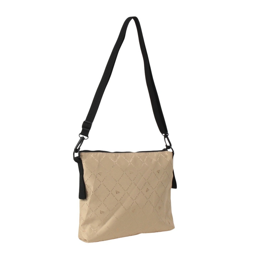 ニューエラ（NEW ERA）（メンズ、レディース）サコッシュ 2.5L ジャガード SAND 14392111 コンパクト 軽量 おしゃれ ファッション お出かけ 外出 旅行 ロゴ
