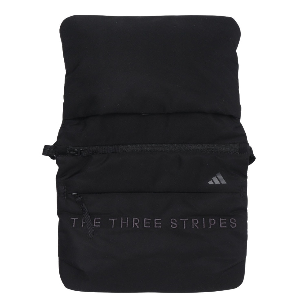 アディダス（adidas）（メンズ、レディース、キッズ）サコッシュ WORD  黒 4L KCE37-JL5134 ショルダーバッグ ショルダー 肩掛け 斜め掛け カジュアル 旅行
