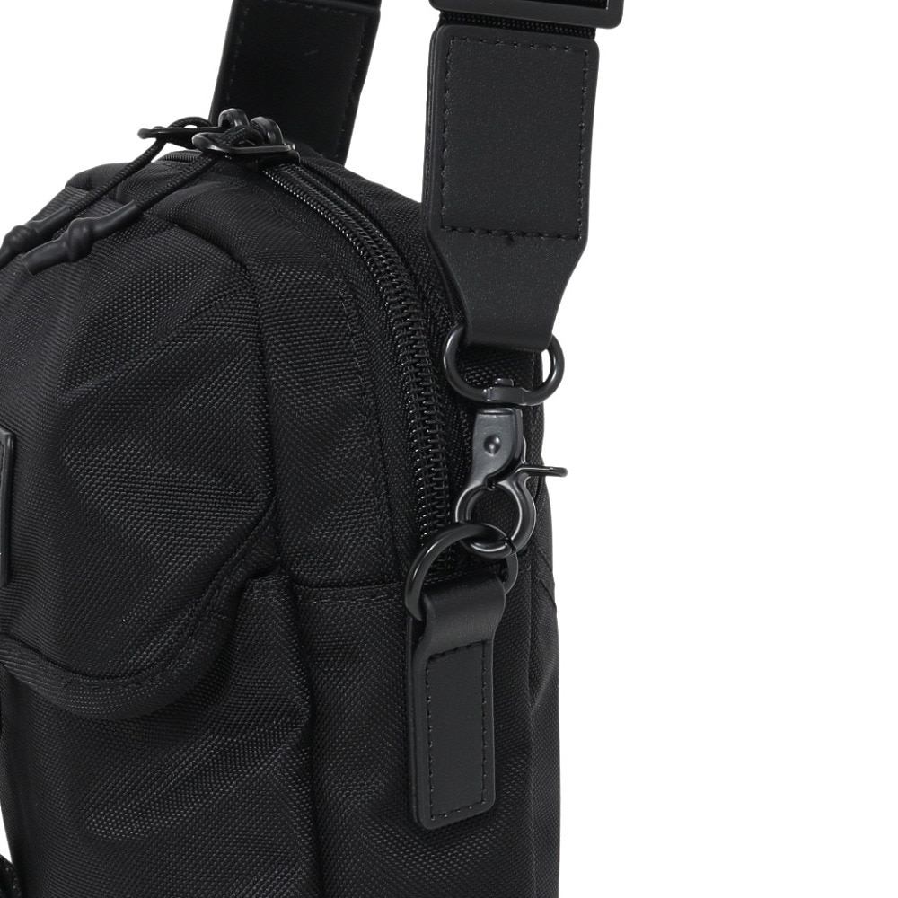 ヤックパック（YAK PAK）（メンズ、レディース）ミニ ショルダーバッグ 黒 YAK-BAG-25S003 BLK ミニショルダー ポシェット 斜め掛けバッグ 肩掛けバッグ