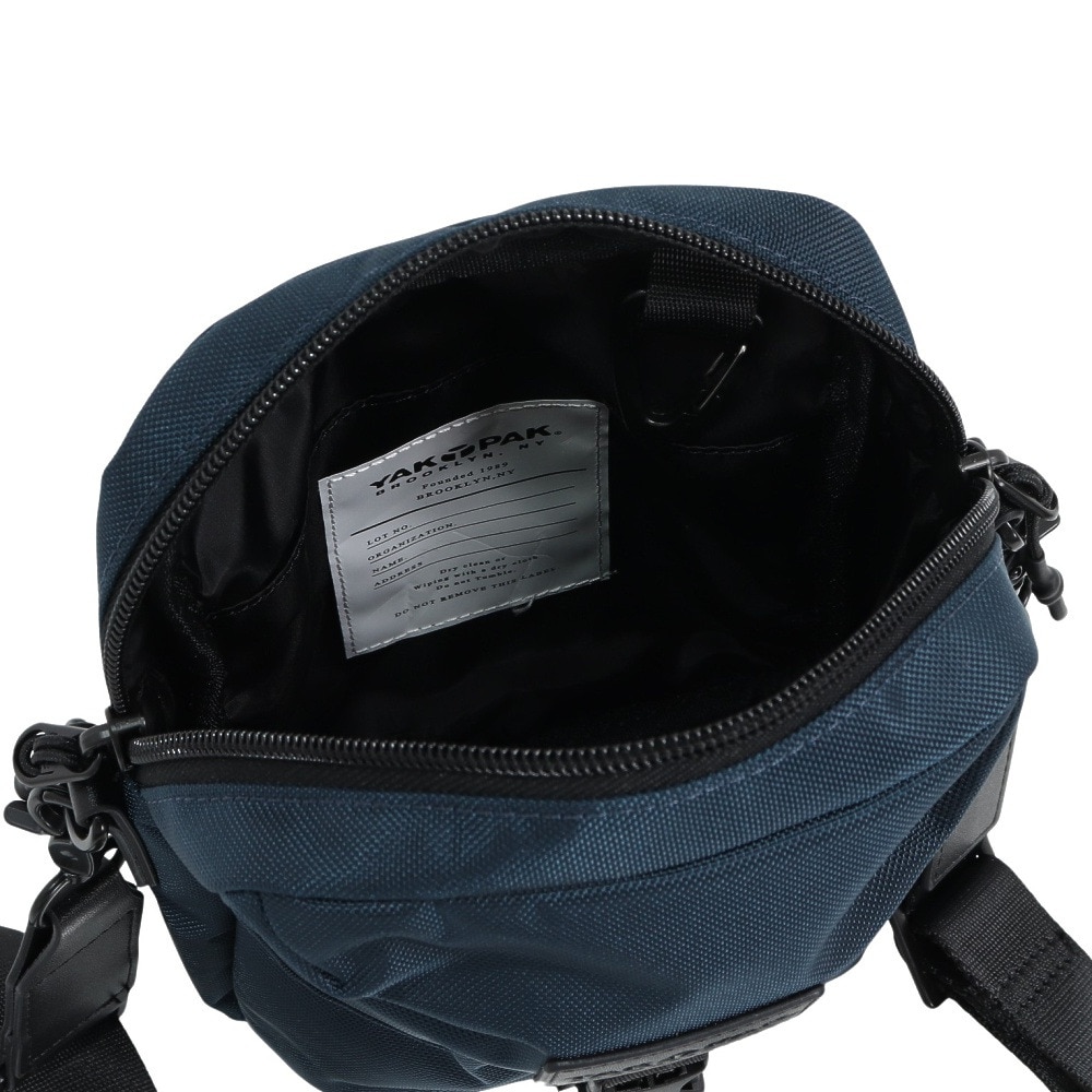 ヤックパック（YAK PAK）（メンズ、レディース）ミニ ショルダーバッグ 紺 YAK-BAG-25S003 NVY ミニショルダー ポシェット 斜め掛けバッグ 肩掛けバッグ