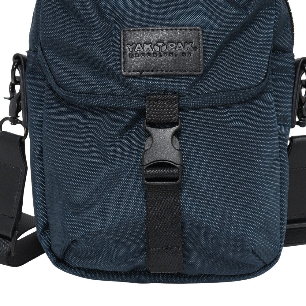 ヤックパック（YAK PAK）（メンズ、レディース）ミニ ショルダーバッグ 紺 YAK-BAG-25S003 NVY ミニショルダー ポシェット 斜め掛けバッグ 肩掛けバッグ
