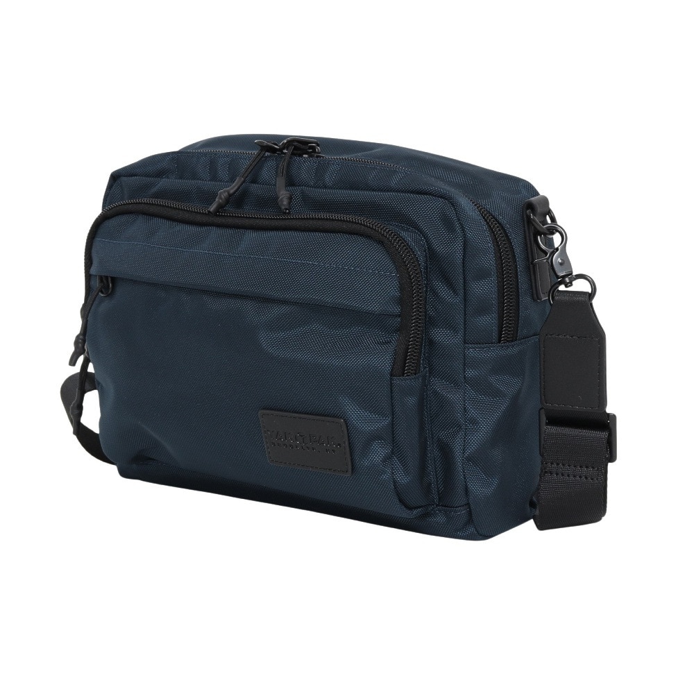 ヤックパック（YAK PAK）（メンズ、レディース）ワイド ショルダーバッグ 紺 YAK-BAG-25S004 NVY 肩掛け 収納 男女兼用 お出かけ 外出 日常使い  シンプル