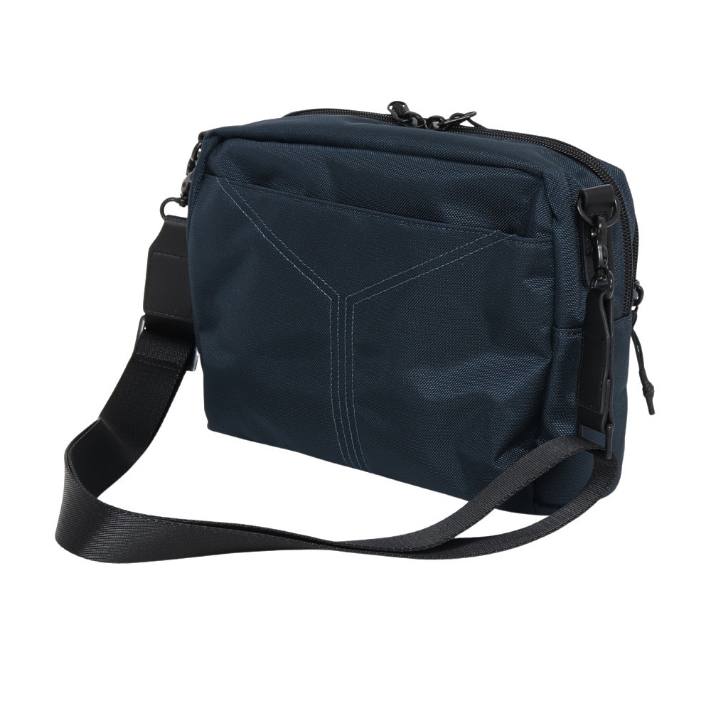 ヤックパック（YAK PAK）（メンズ、レディース）ワイド ショルダーバッグ 紺 YAK-BAG-25S004 NVY 肩掛け 収納 男女兼用 お出かけ 外出 日常使い  シンプル