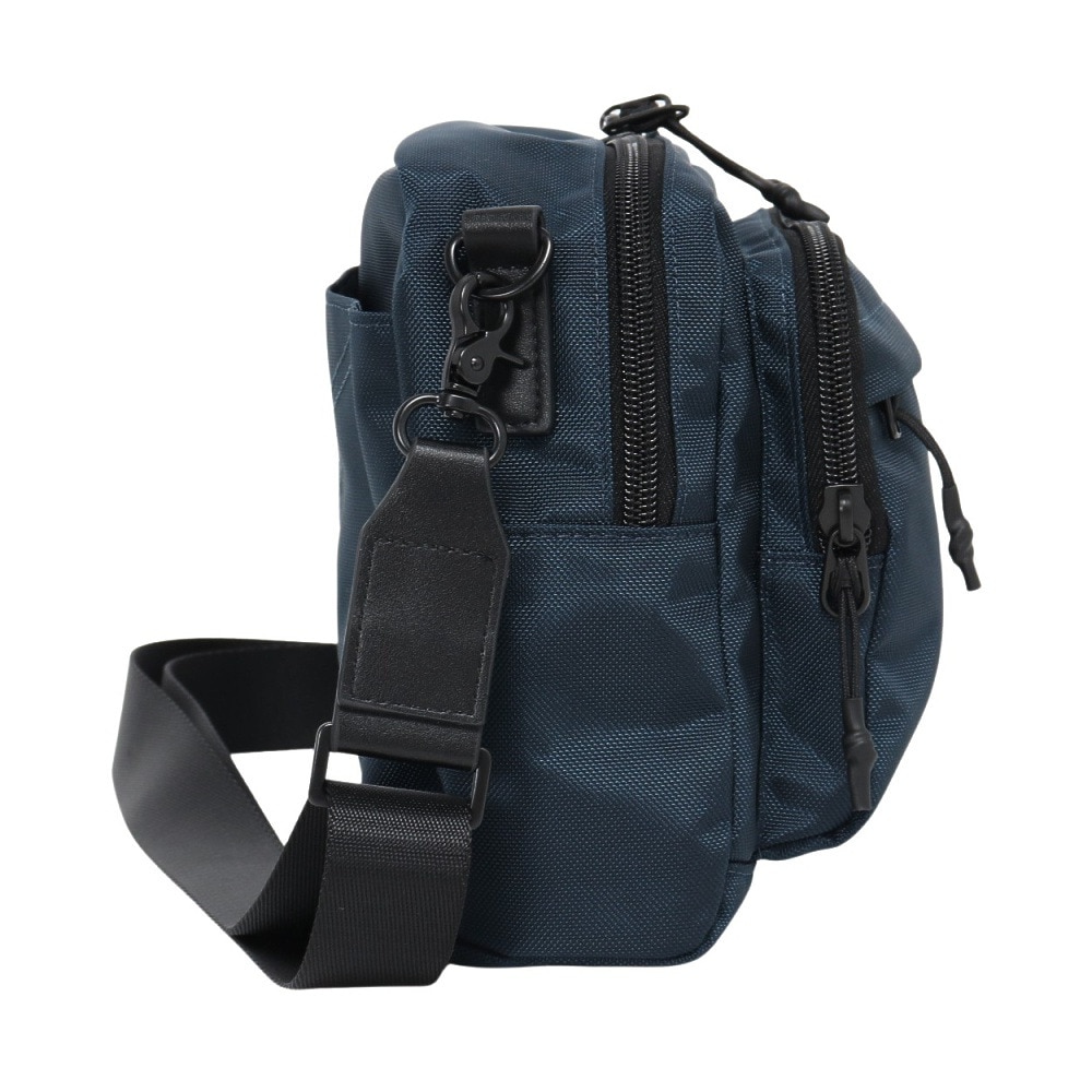 ヤックパック（YAK PAK）（メンズ、レディース）ワイド ショルダーバッグ 紺 YAK-BAG-25S004 NVY 肩掛け 収納 男女兼用 お出かけ 外出 日常使い  シンプル