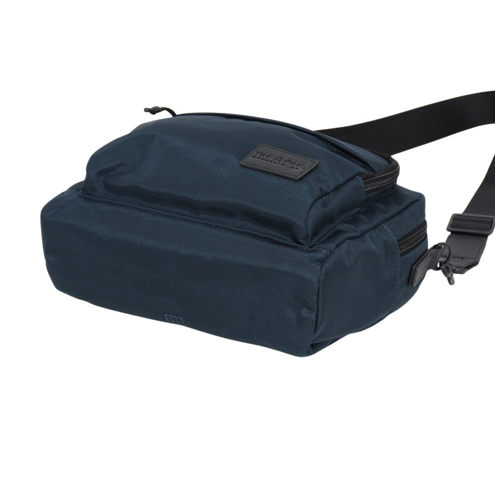 ヤックパック（YAK PAK）（メンズ、レディース）ワイド ショルダーバッグ 紺 YAK-BAG-25S004 NVY 肩掛け 収納 男女兼用 お出かけ 外出 日常使い  シンプル