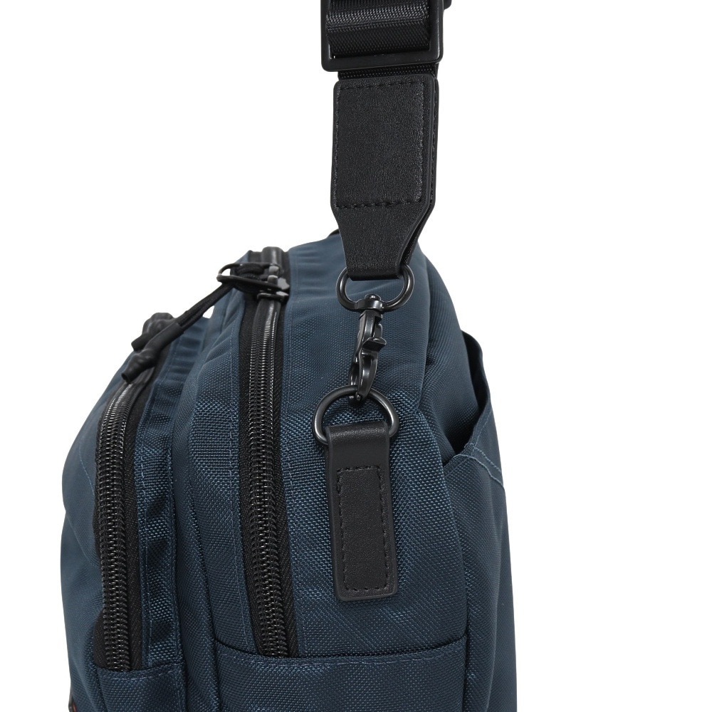 ヤックパック（YAK PAK）（メンズ、レディース）ワイド ショルダーバッグ 紺 YAK-BAG-25S004 NVY 肩掛け 収納 男女兼用 お出かけ 外出 日常使い  シンプル
