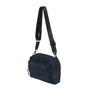 (メンズ、レディース)ワイド ショルダーバッグ 紺 YAK-BAG-25S004 NVY 肩掛け 収納 男女兼用 お出かけ 外出 日常使い  シンプル