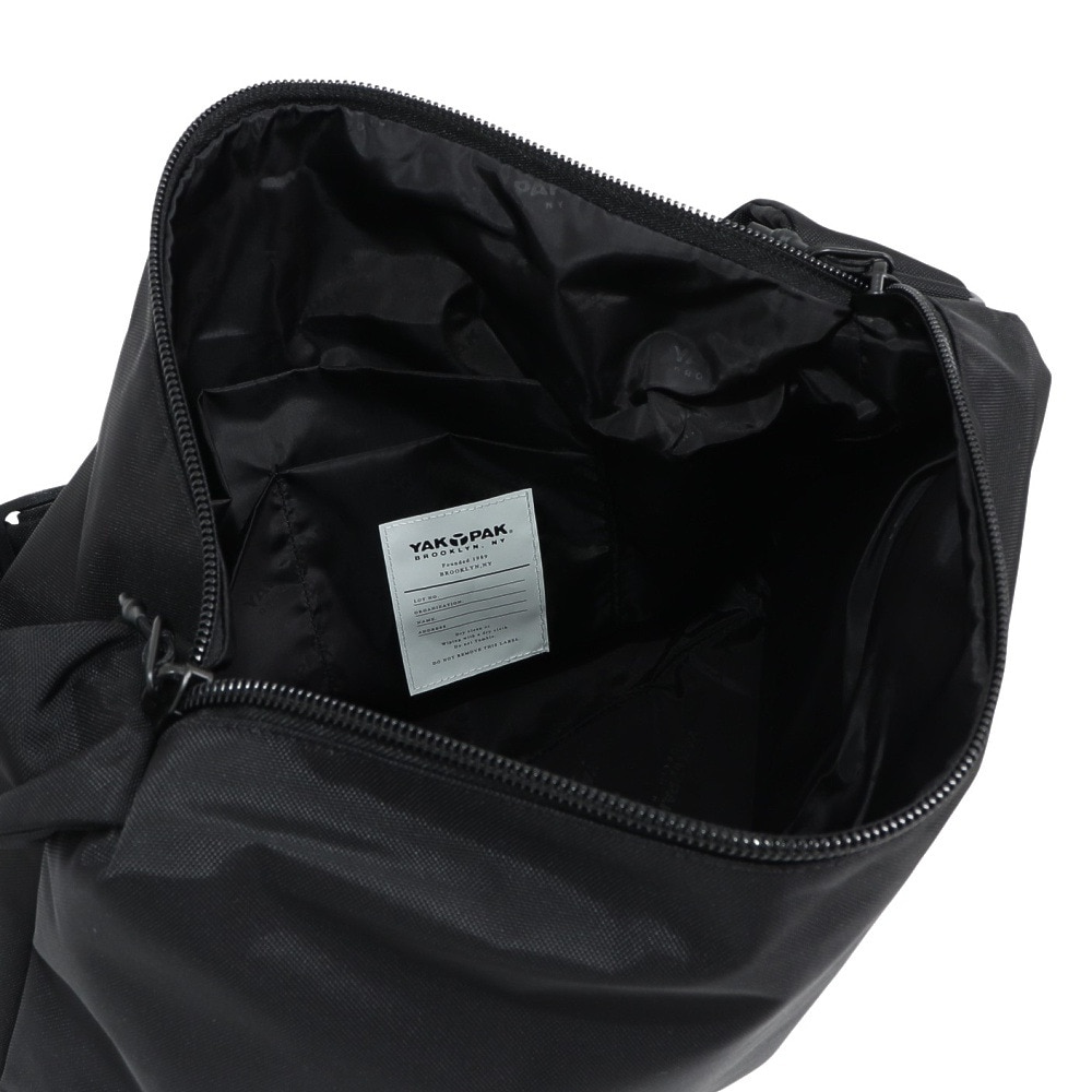 ヤックパック（YAK PAK）（メンズ、レディース）POSTMAN ショルダーバッグ YAK-BAG-25S007 BLK