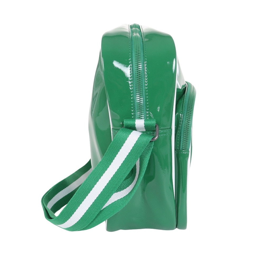 プーマ（PUMA）（メンズ、レディース、キッズ）ショルダーバッグ CLASSICS ポータブル エナメルショルダーバッグ 緑 12L 09106202 肩掛け ショルダー 通学