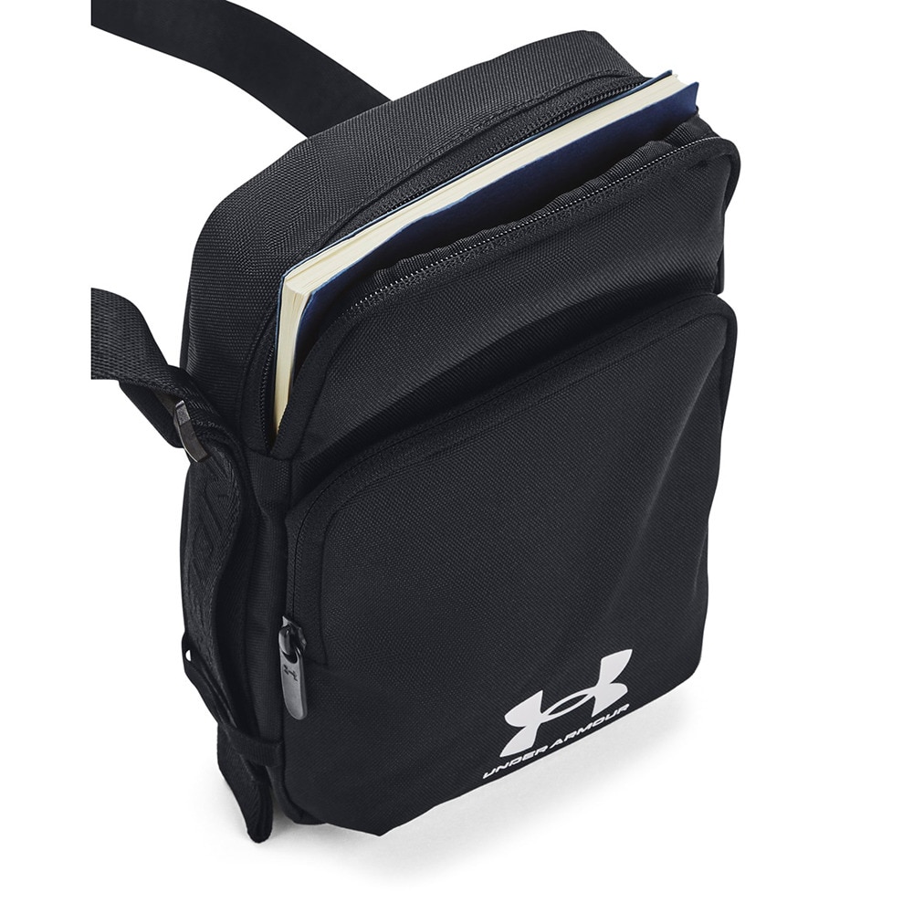 アンダーアーマー（UNDER ARMOUR）（メンズ、レディース）ルードン ライト クロスボディ 1381912 001 4L ショルダーバッグ 小型 撥水 黒