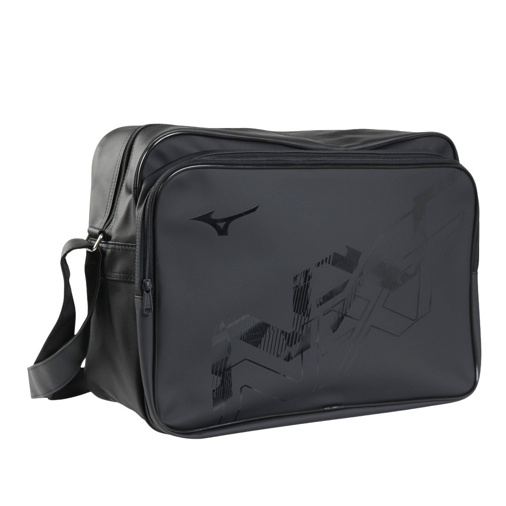 ミズノ（MIZUNO）（メンズ、レディース）バッグ N-XTショルダーバッグ 黒 30L 33JSC00290 ショルダー 肩掛け 斜め掛け