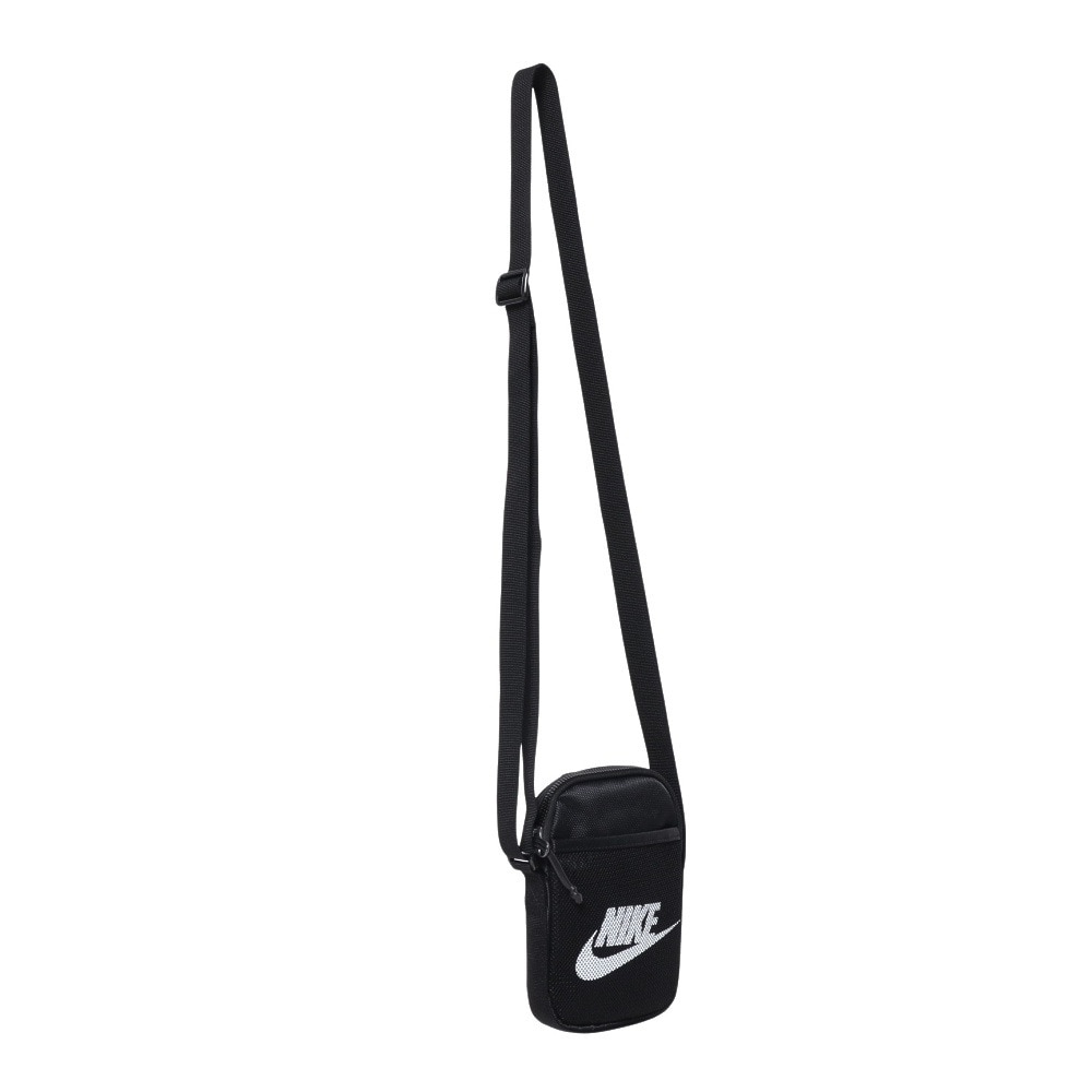 ナイキ（NIKE）（メンズ、レディース）ショルダーバッグ ヘリテージ スモール クロスボディバッグ 黒 BA5871-010