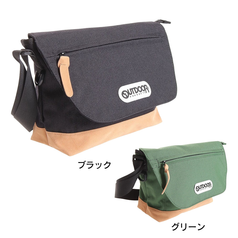 アウトドアプロダクツ（OUTDOORPRODUCTS）（メンズ）クラシックミニメッセンジャーバッグ 22409706-60.BLK