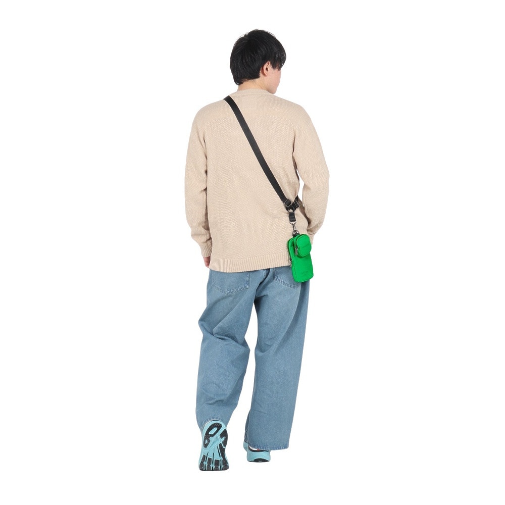 ヤックパック（YAK PAK）（メンズ、レディース）ショルダーポーチ 緑 YAK24S010011 GRN ショルダーバッグ サコッシュ フォンバッグ 斜め掛け 肩掛け