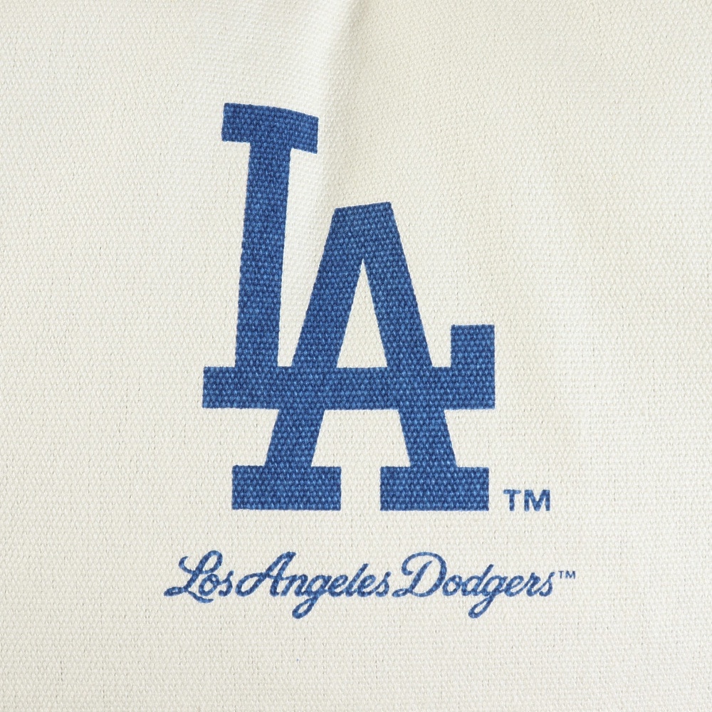 エムエルビー（MLB）（メンズ、レディース、キッズ）キャンバス ショルダーバッグ ロサンゼルス・ドジャース LA-SD27/IVORY