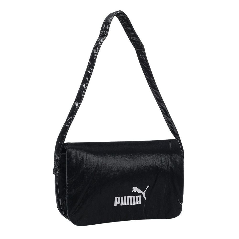 プーマ（PUMA）（レディース）コア UP バゲットバッグ EC09065401 ブラック フラップバッグ