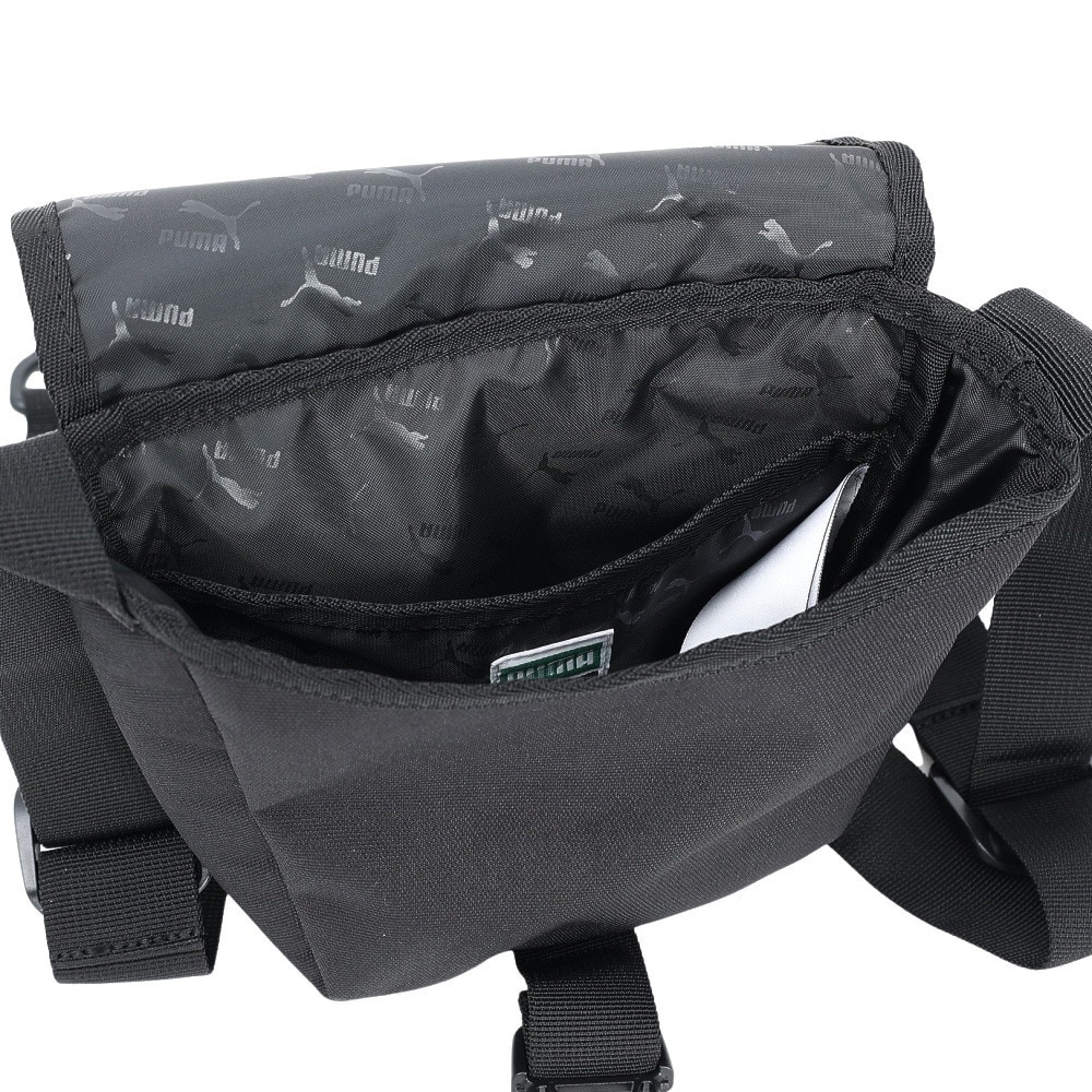 プーマ（PUMA）（メンズ、レディース）DOWNTOWN ミニ MESSENGER ウェストバッグ EC09076301 ブラック