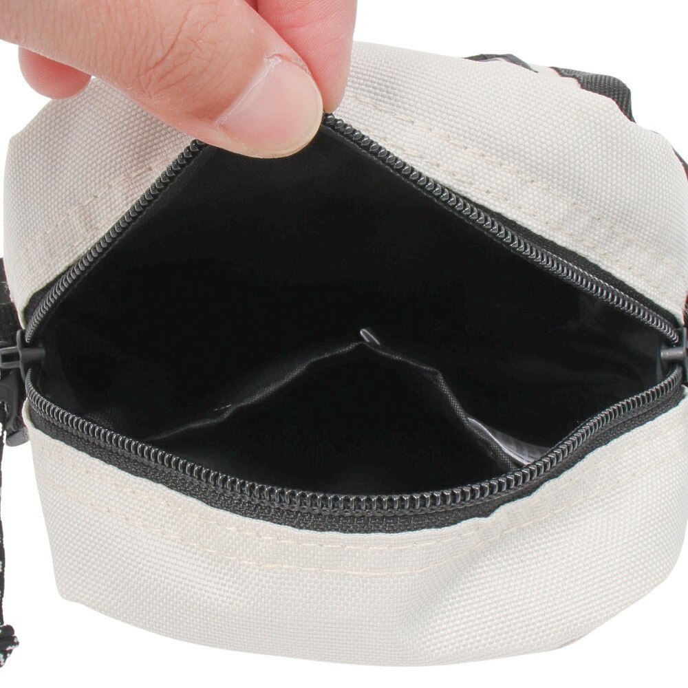 コンバース（CONVERSE）（メンズ、レディース、キッズ）ミニショルダーバッグ アイボリー 1L 41700020 旅行 フェス コンパクト サイドリング 肩掛け 斜め掛け カジュアル 